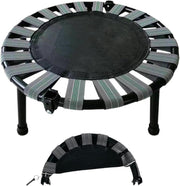 Foldable Mini Fitness Trampoline Silent Indoor Rebounder 165lb