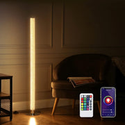 Smart RGB Floor Lamp WiFi App Control Dimmable LED Standing Corner Light