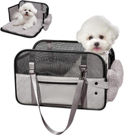 Airline Approved Cat Carrier Foldable Pet Travel Bag Small Dog Carrier