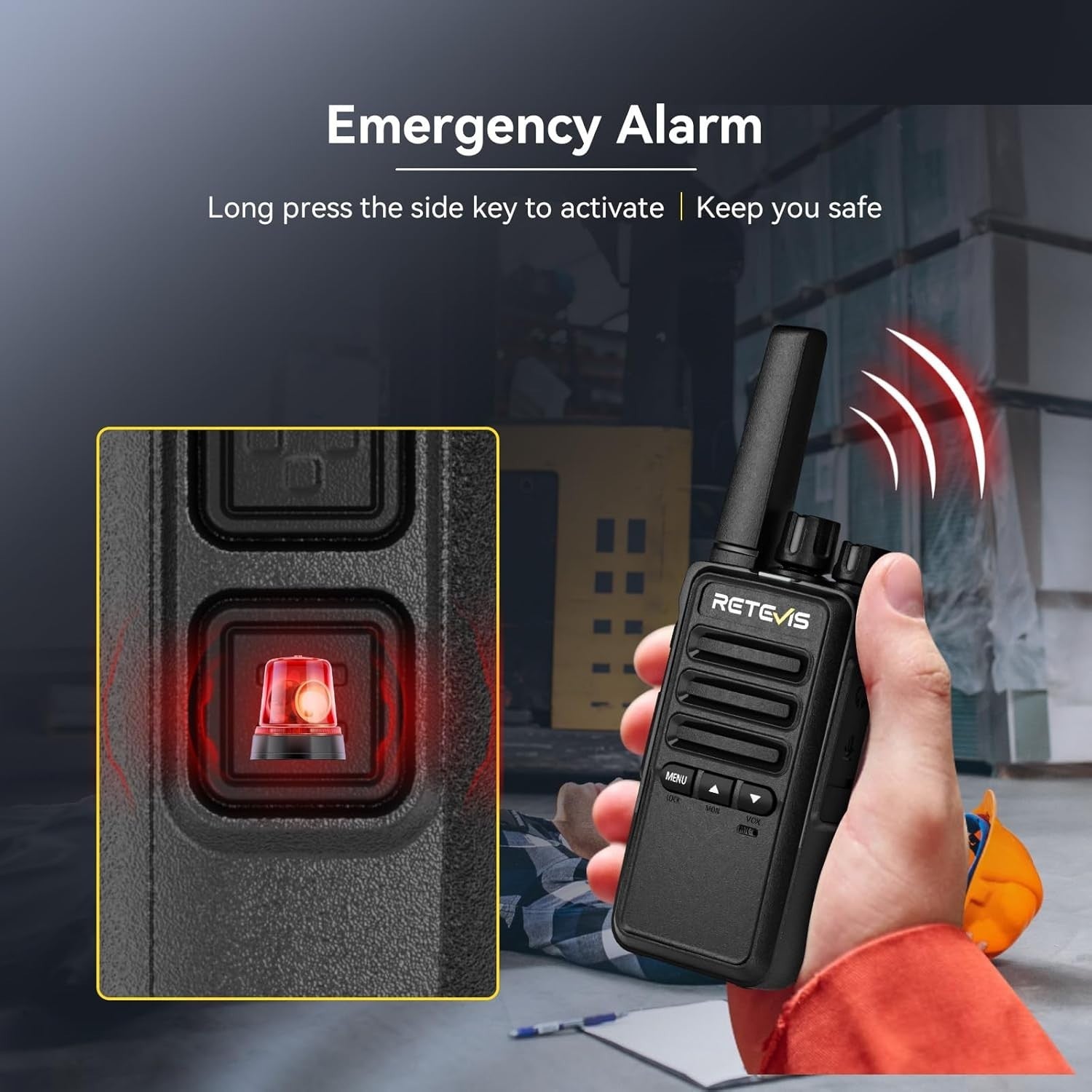 Professional Walkie Talkies 10 Pack PMR446 USB-C 2 Way Radios Charger