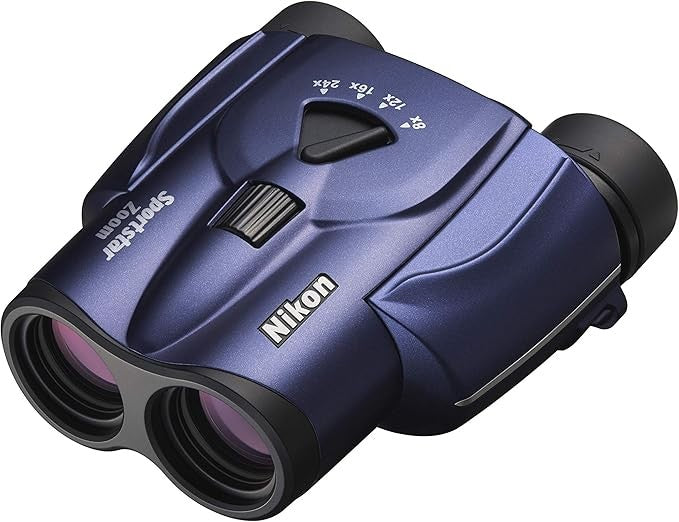 8–24x25 Compact Zoom Binoculars | Lightweight Travel Optics | Portable HD View