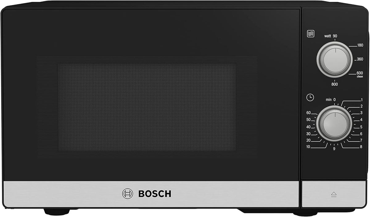 Stainless Steel Freestanding Microwave 44x26cm Compact