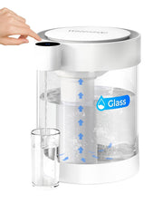 Electric Water Filter Dispenser Glass 5.3L Zero TDS Instant Pitcher
