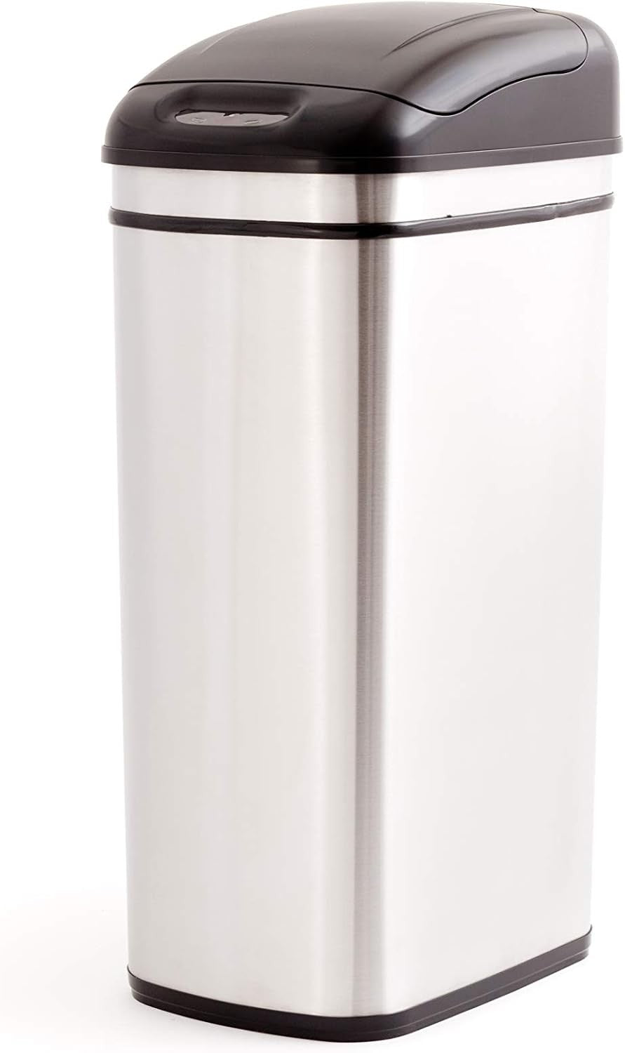 50L Touchless Sensor Kitchen Bin Slim Stainless Steel Auto Lid