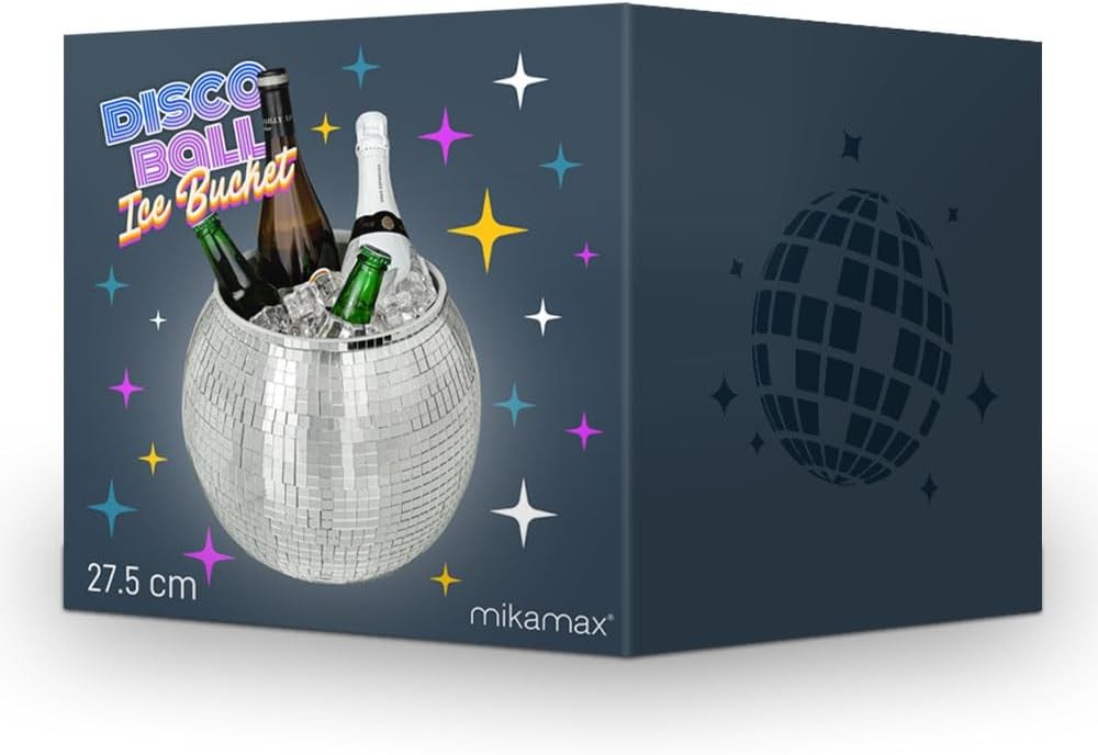 Disco Ball Ice Bucket XL 11L Drinks Cooler Party Champagne Wine Bucket