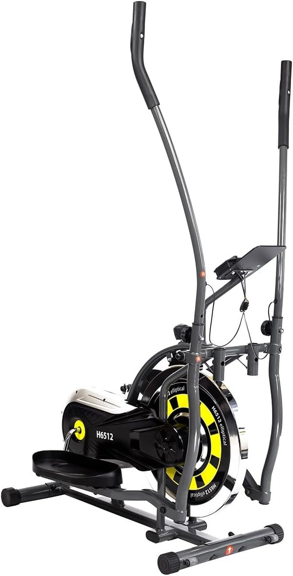 Elliptical Cross Trainer Front Flywheel Magnetic Resistance LCD Display Home Gym