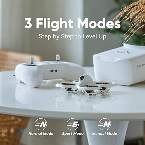 BETAFPV Cetus Pro FPV Drone Kit Goggles Remote 3 Flight Modes Turtle Mode RTF