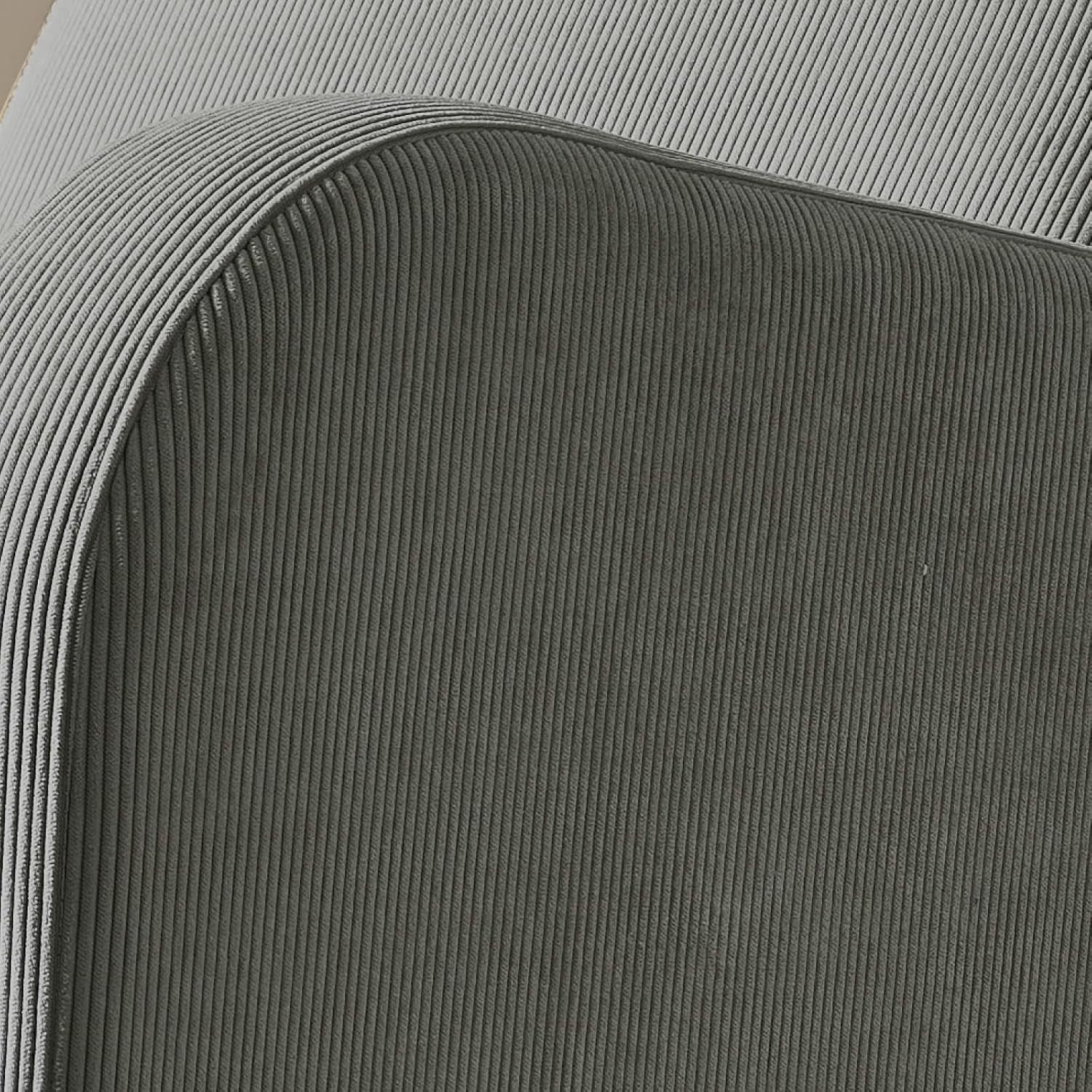 Dark Grey Rocking Chair for Nursery | Soft Foam Seat & Armrest Comfort