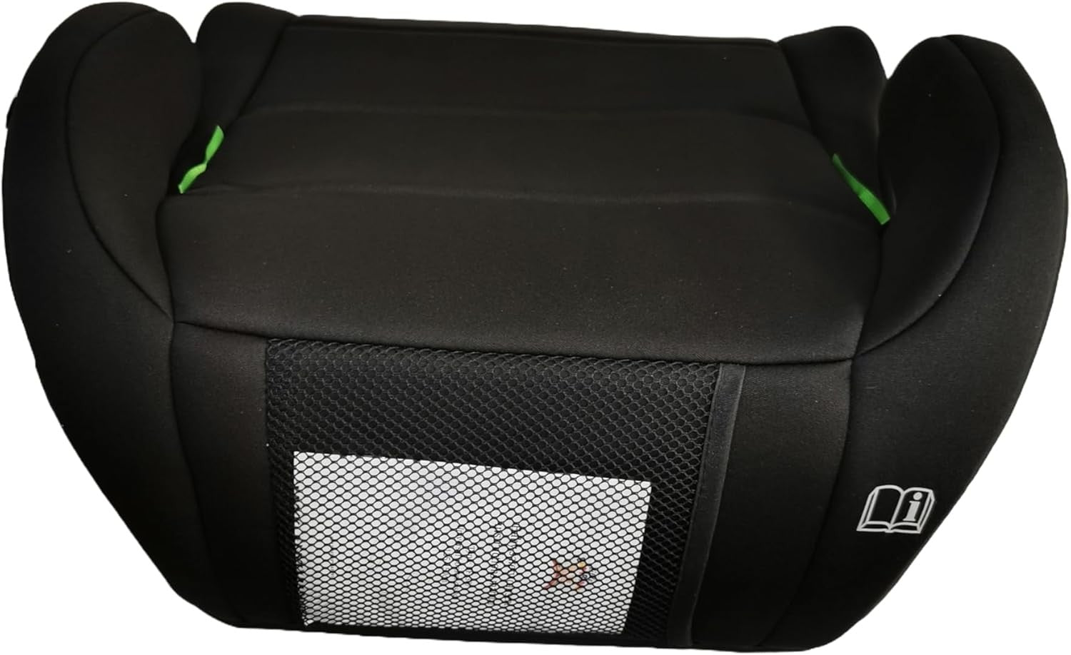 i-Size Booster Seat 125–150cm Cushion Car Seat for Kids 6–12 Years Black