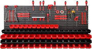 Large Garage Tool Pegboard Wall Storage Organizer Bin Rack