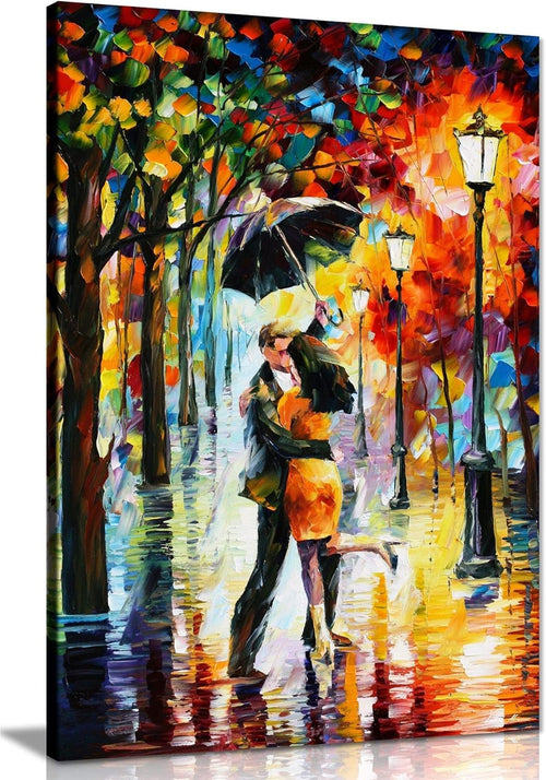 Romantic Couple Dancing Canvas Wall Art Print Bedroom Living Room Decor 30x20