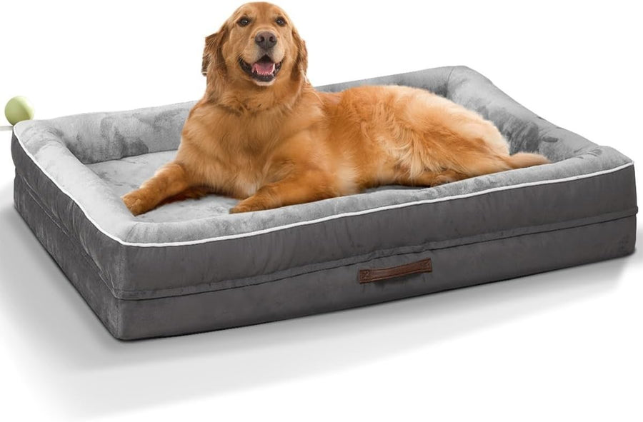 XXL Orthopedic Dog Bed 137x91cm Waterproof Washable