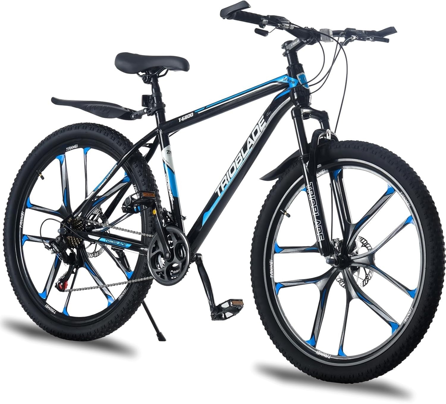 27.5" Mountain Bike 21-Speed Dual Suspension MTB Bicycle Off-Road Durable