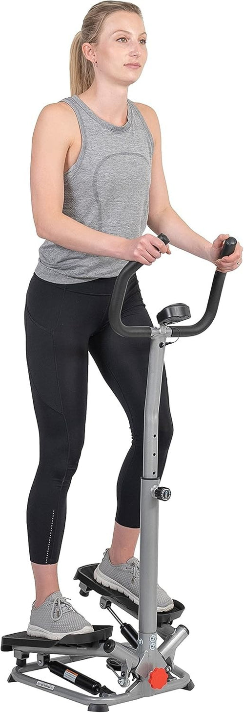 Row-N-Ride Squat Assist Trainer + Twister Stepper Combo LCD Full Body Set