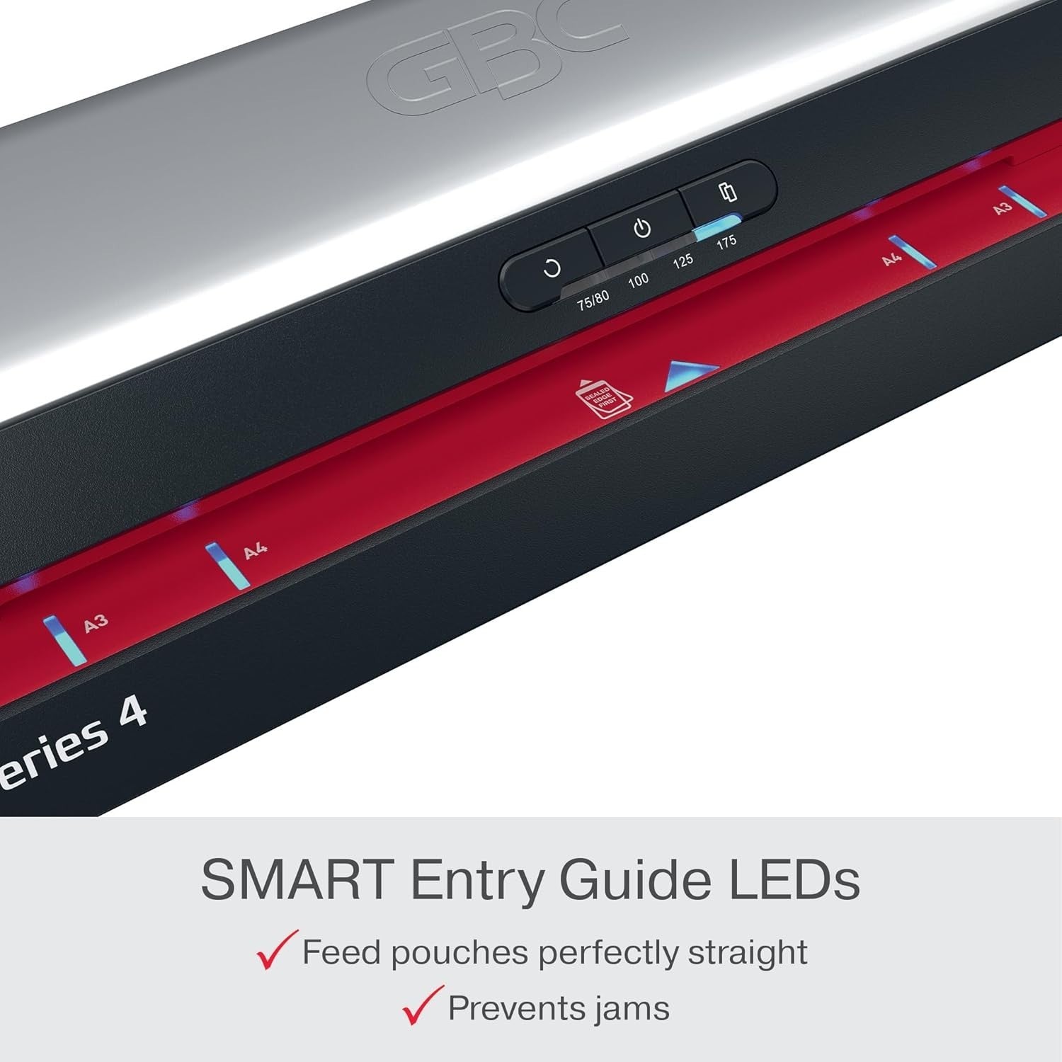 A3 Laminator High Speed 1 Min Warm Up Anti Jam Auto Shut Off 75–175 Mic