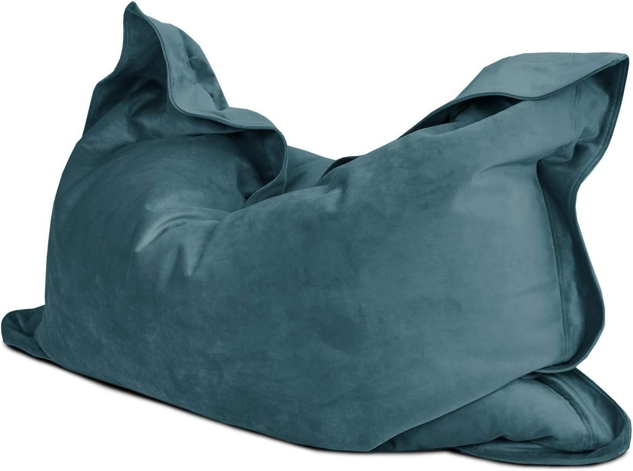 Luxury Velvet Bean Bag Chair Sofa Seat Indoor Large Squashy Lounge Bed