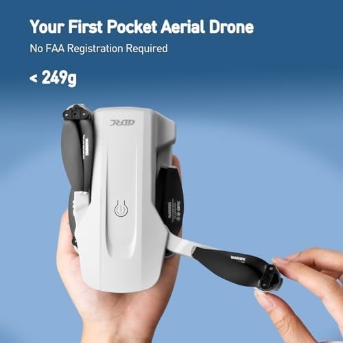 Foldable GPS Drone with Dual HD Cameras, Brushless Motor, Follow Mode