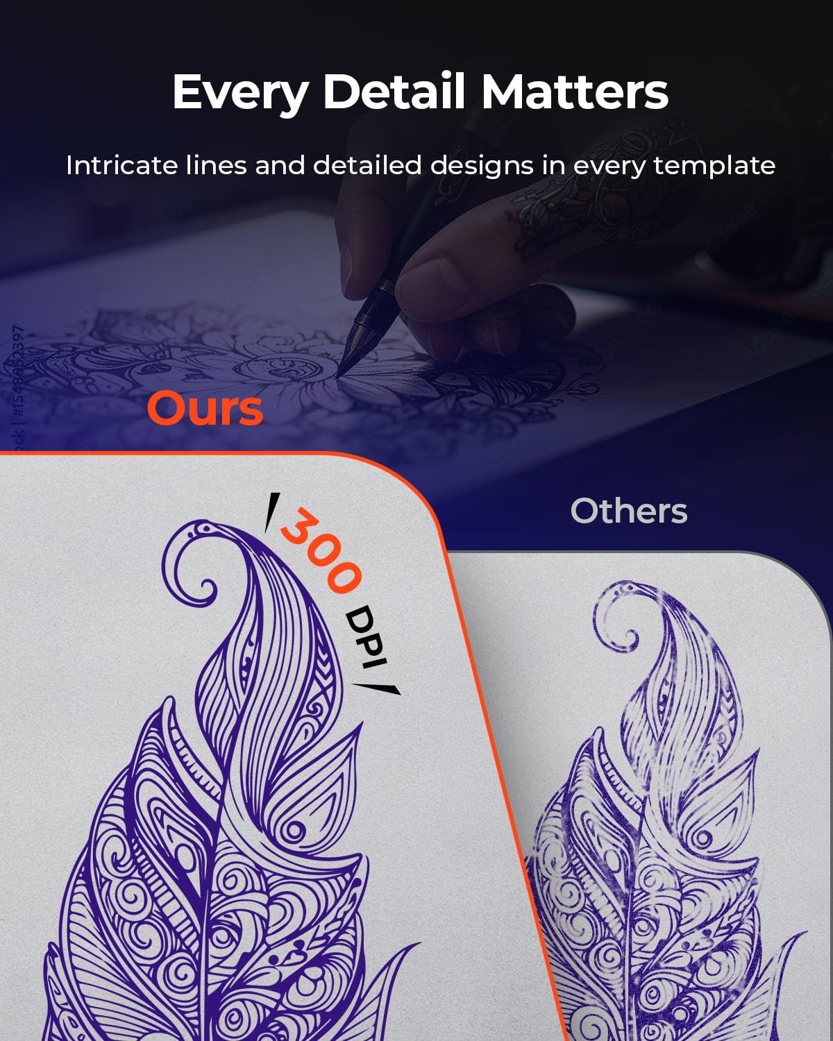 ITP06 High-Definition Tattoo Stencil Printer – Wireless Thermal for Artis
