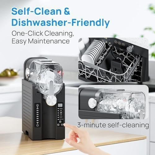 Home Slushie Machine Frozen Drink Maker Soft Serve Ice Cream Presets