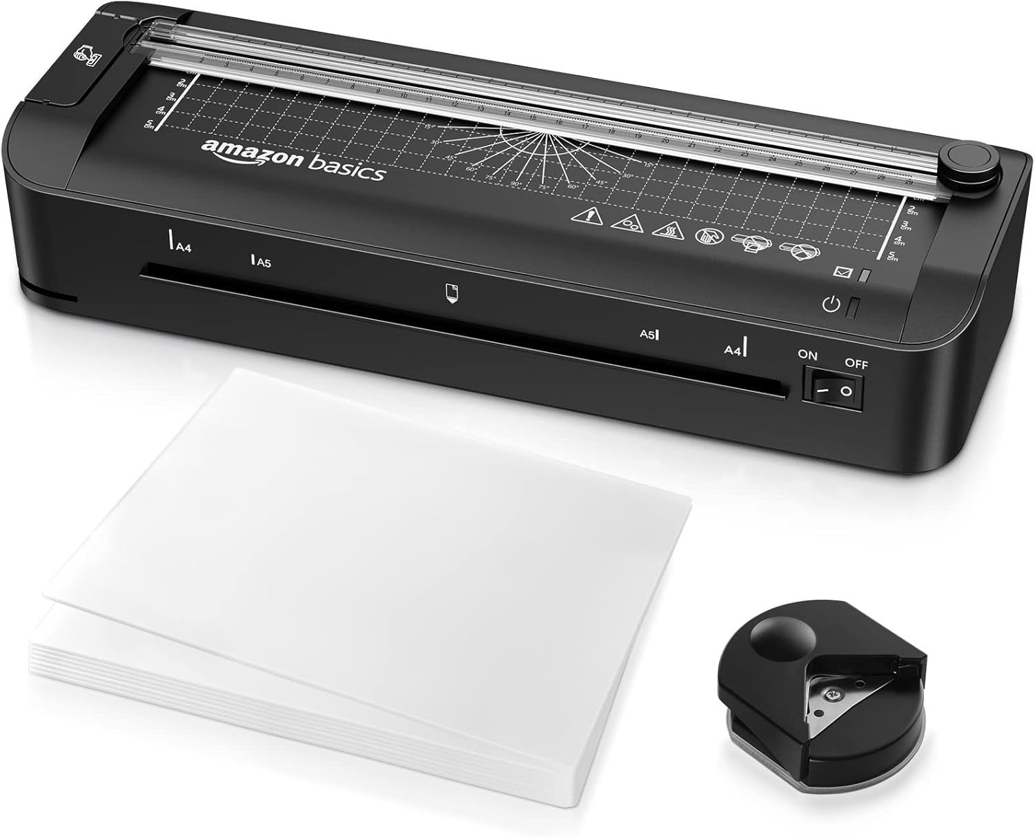 A4 3 in 1 Laminator Trimmer Corner Rounder Punch Fast Anti Jam