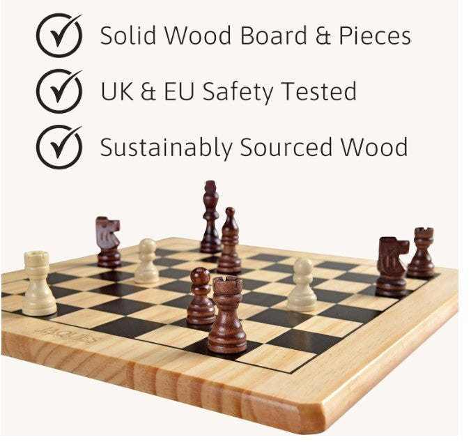 Wooden Chess Set for Adults & Kids | Classic Board Game | Premium Traditional