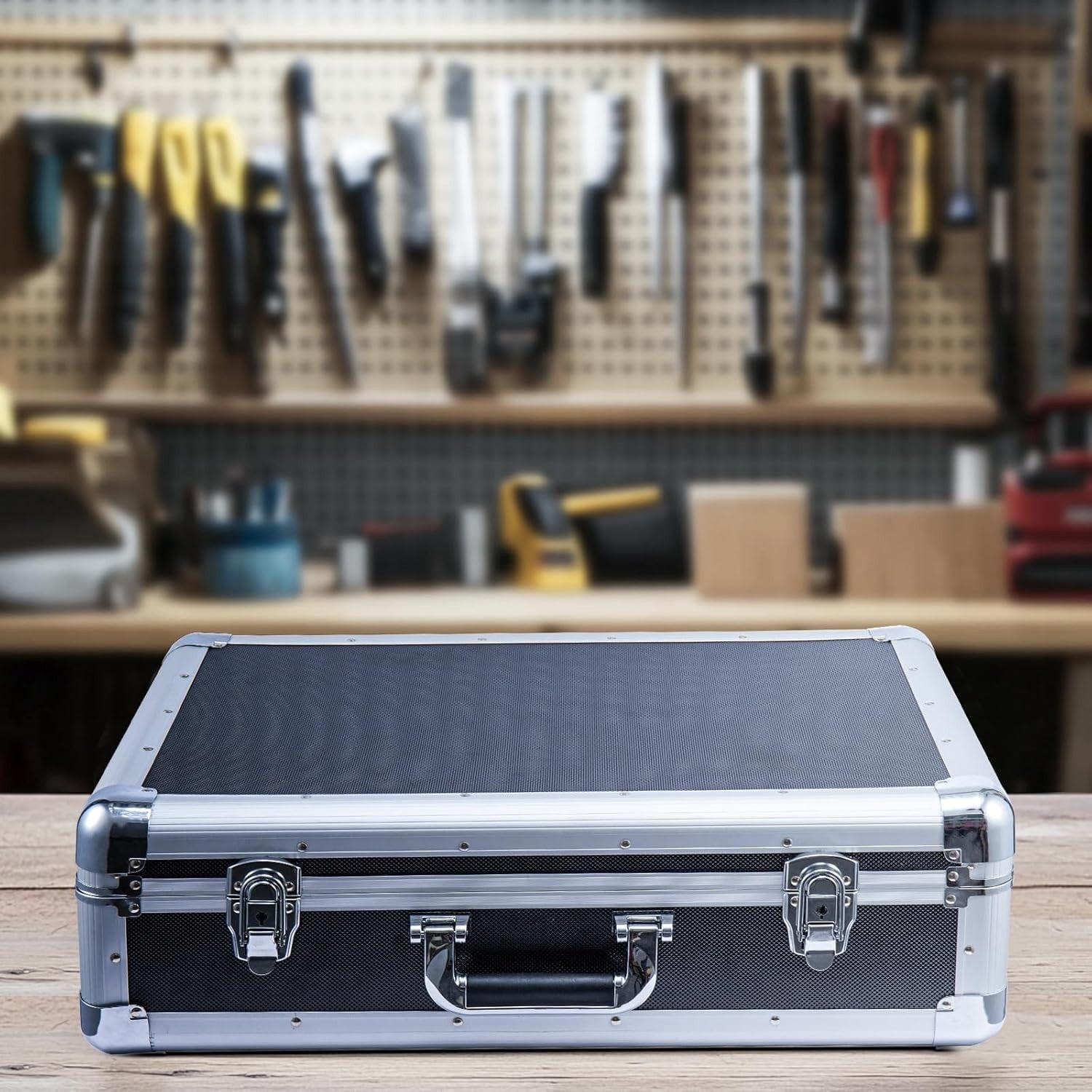 120 CD DVD Storage Case Portable Aluminium Lockable Media Organizer