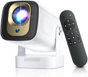 1080P Short Throw Smart Projector WiFi 6 Bluetooth Auto Focus Portable