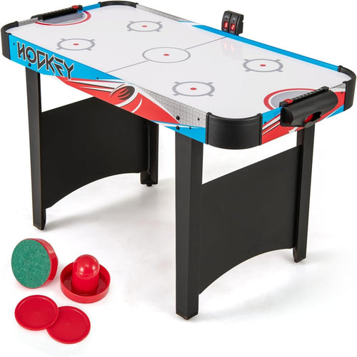 48 Inch LED Air Hockey Table 12V Motor Infrared Scoring Arcade Play