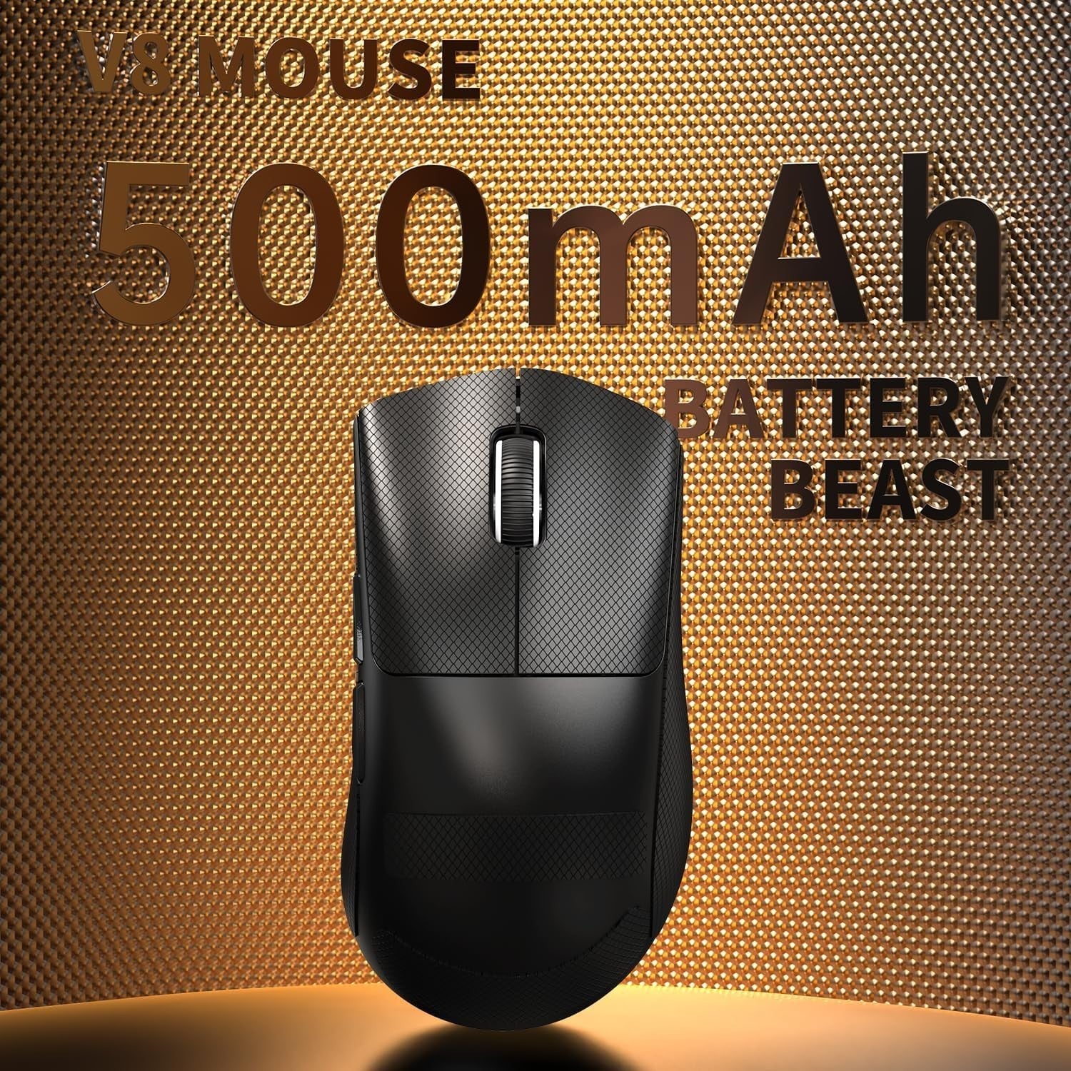 8K Wireless Gaming Mouse 59g Ultra-Light Tri-Mode Grip Edition