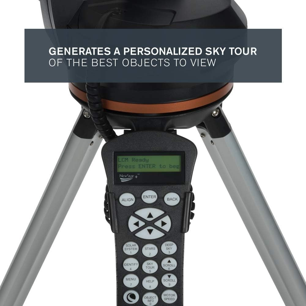 Silver 114mm Computerised Reflector Telescope with Tripod & GoTo