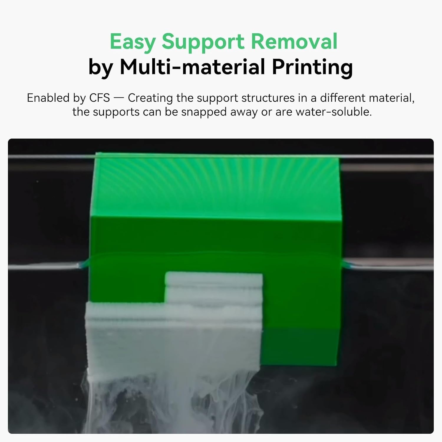Multi Color 3D Printer 600mm/s RFID Filament Auto Detect Metal Frame