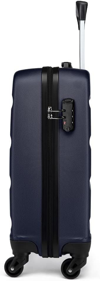 66cm Lightweight ABS+PC Hard Suitcase Spinner Wheels TSA Lock Travel Case