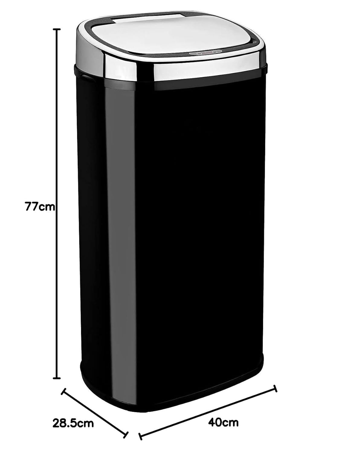 68L Touchless Motion Sensor Kitchen Bin – Automatic Stainless Steel Trash