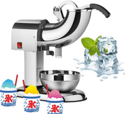 Commercial Ice Shaver Snow Cone Machine 350W Stainless Steel Countertop