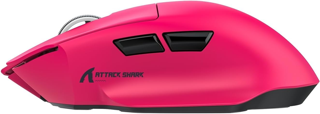 Pro Gaming Mouse 65g 25000 DPI Wireless RGB Dock Pink Edition