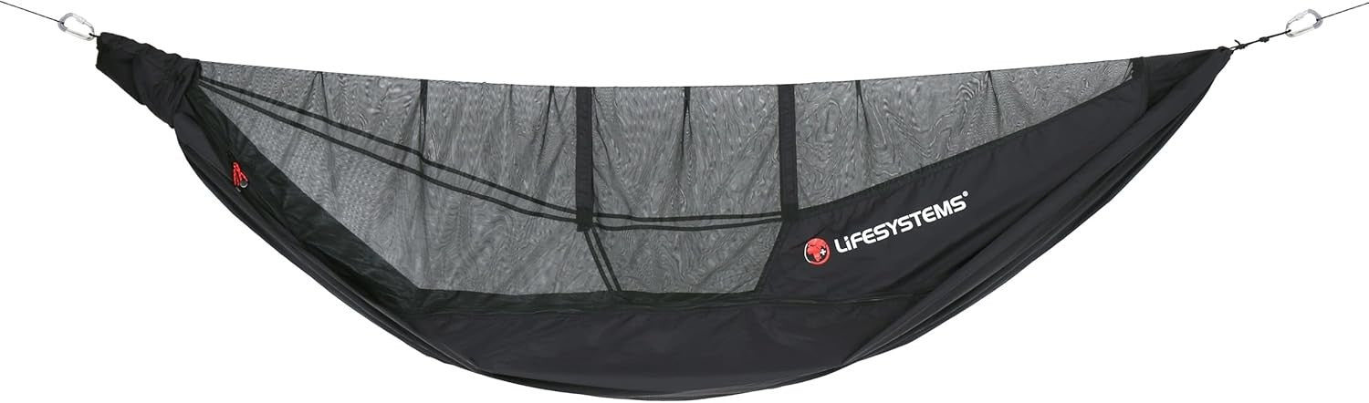 Camping Hammock with Mosquito Net | 290x140cm | 300kg Capacity | Full Setup