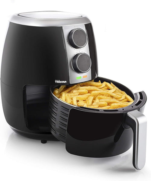 Compact Air Fryer 2L Slim Design, Low-Oil Cooking, Thermostat, Timer, Easy Clean