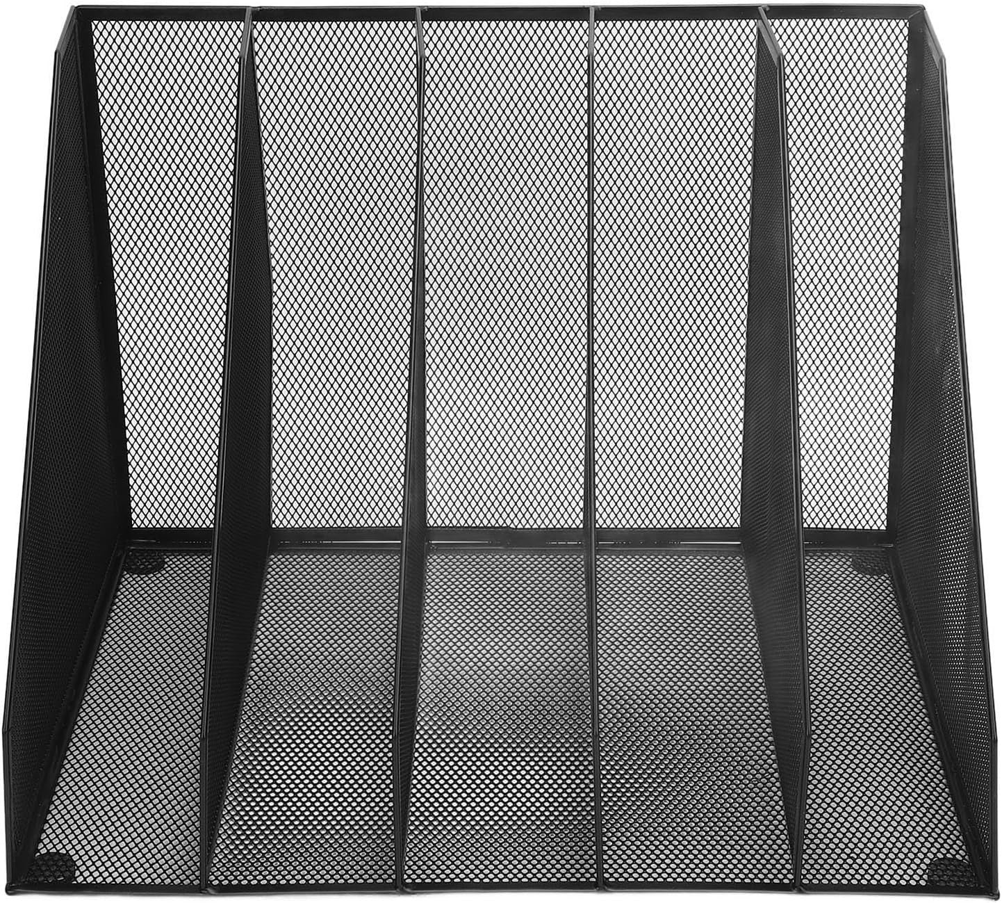 5-Tier Desk File Organizer | Vertical File Holder | Office Desktop Storage
