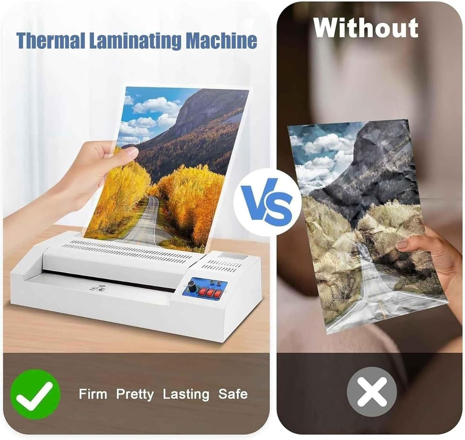 A3 Thermal Roll Laminator 32cm Adjustable Temp Hot Cold Commercial