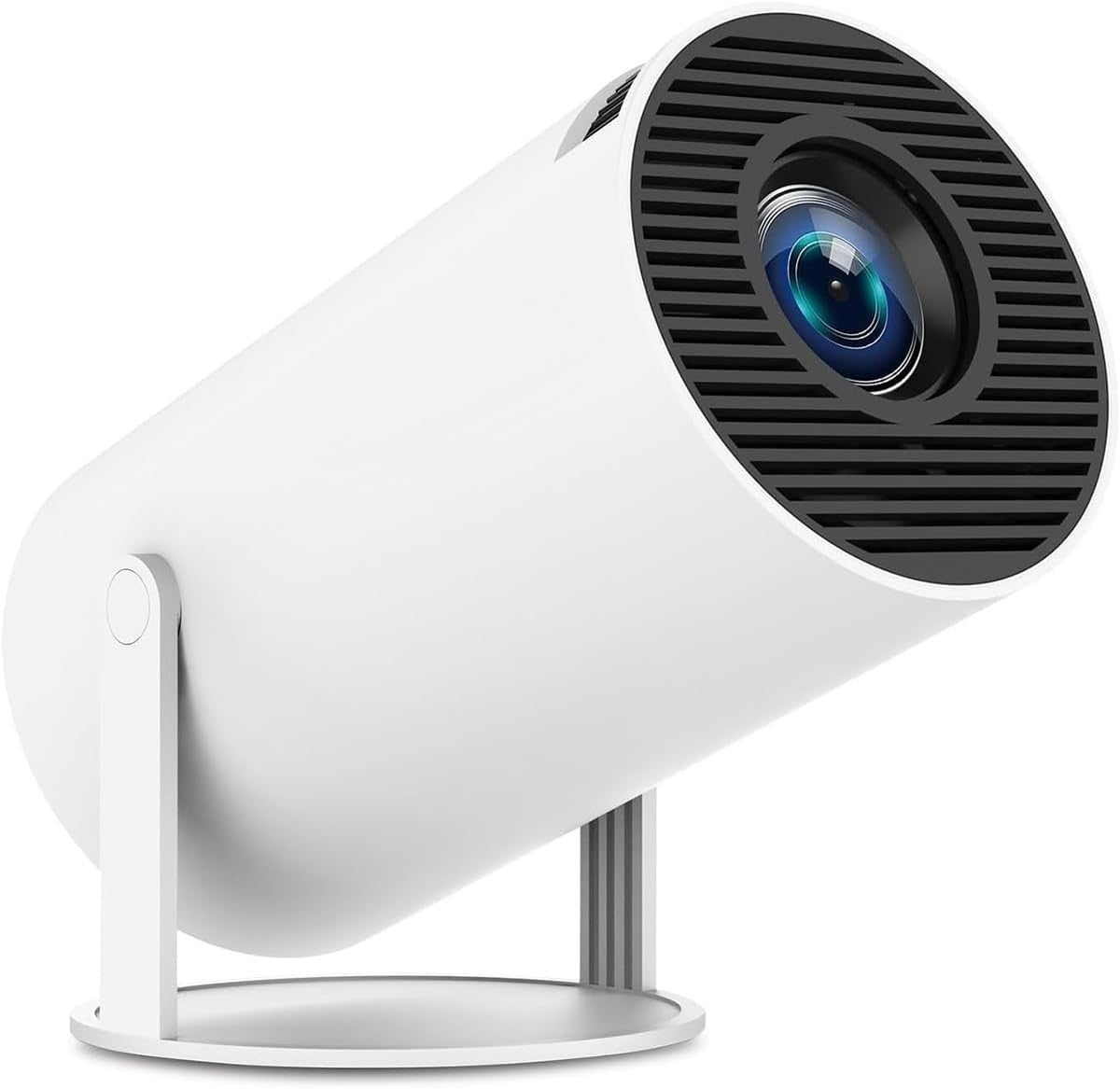 Android 13 Mini Projector 1080P WiFi Bluetooth Auto Keystone 180° 4K