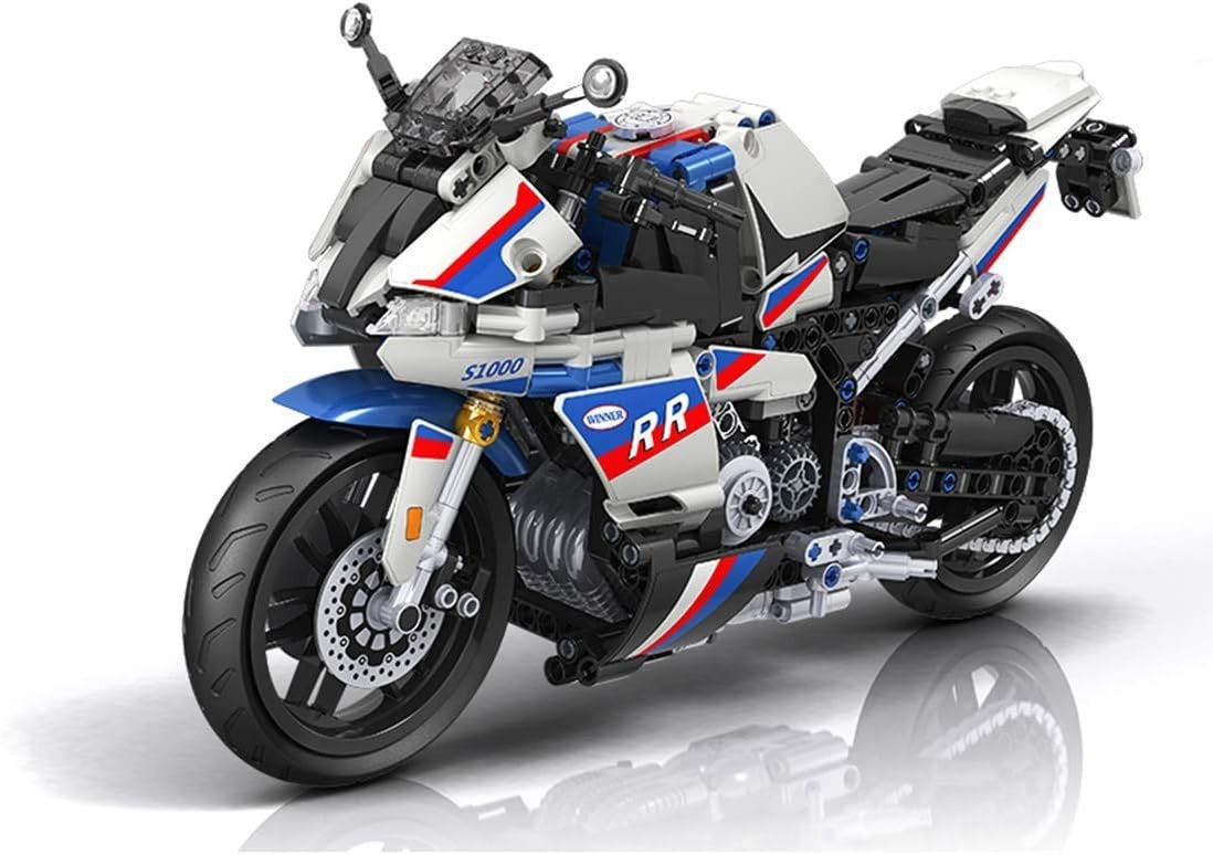 819 PCS Racing Motorcycle Building Blocks Kit – DIY Creative Model Set