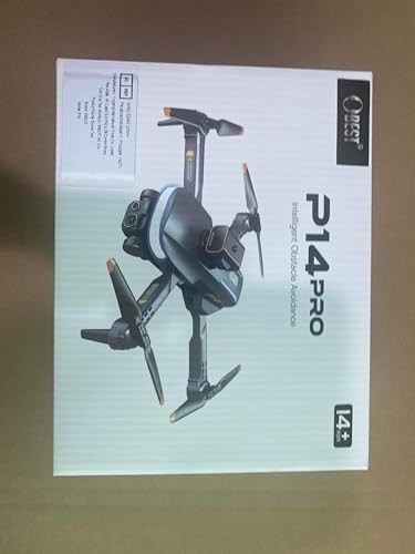 Foldable 4K Dual Camera Drone with Obstacle Avoidance & 2 Batteries