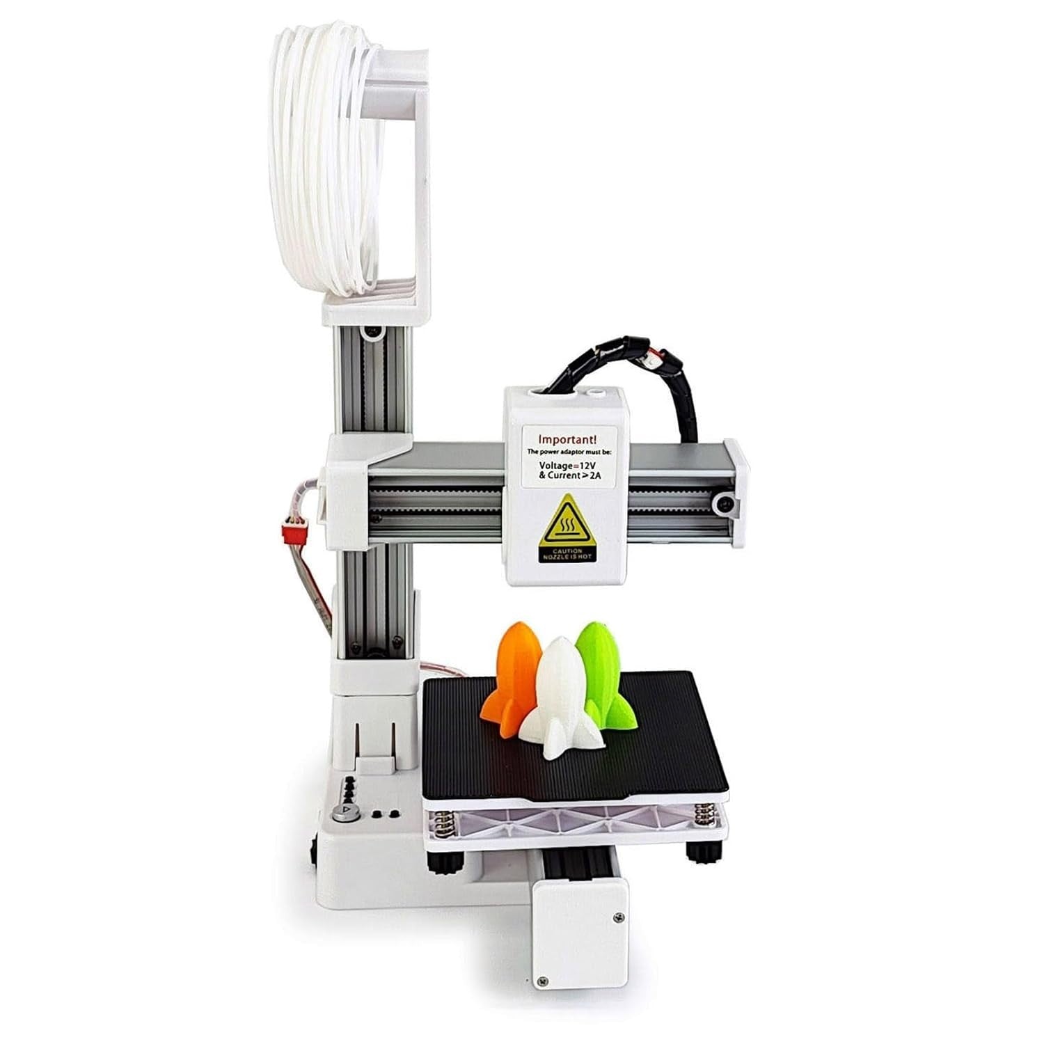 Mini 3D Printer Beginner High Precision Fast Heat 100x100x100mm GB Plug