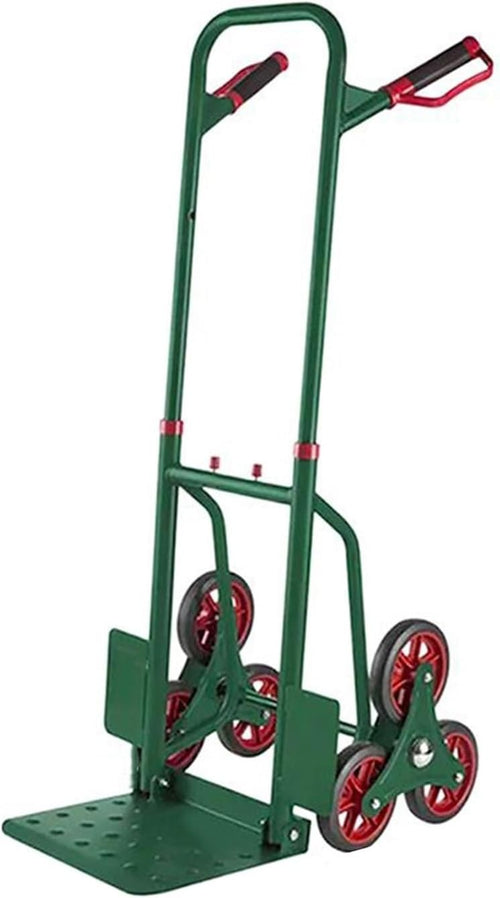 Heavy Duty Stair Climbing Hand Truck 350kg 6 Wheel Warehouse Trolley