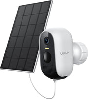 2K Solar Security Camera Add-On Wireless Outdoor Night Vision Alexa