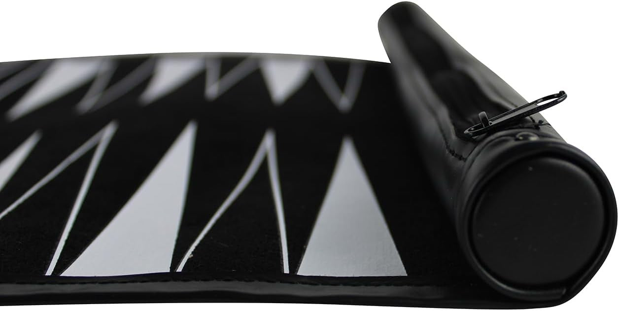 13 Inch Roll Up Backgammon Set Travel Folding Board Portable Strategy Game