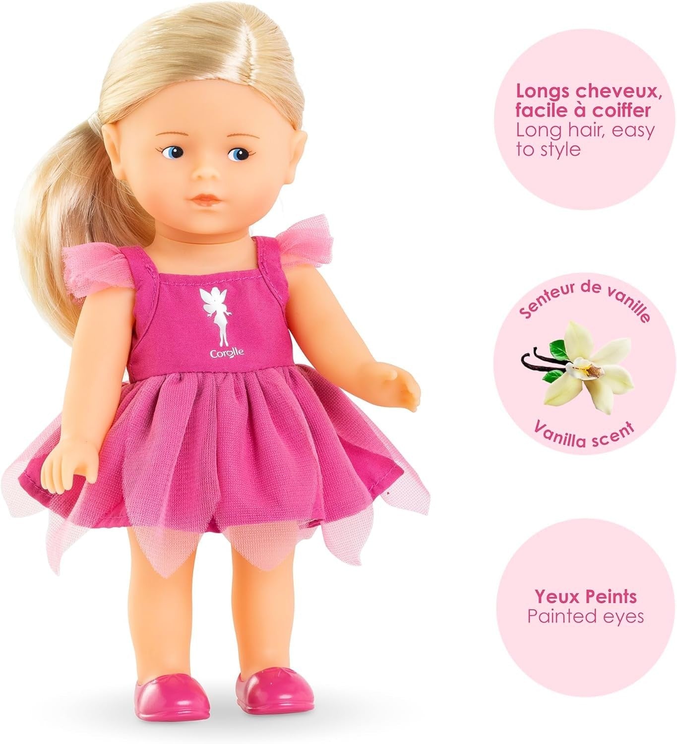 20cm Mini Fairy Doll Soft Vanilla Scent Pocket Size Gift Kids