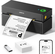 Wireless Bluetooth Thermal Shipping Label Printer 4x6 Black Fast Print