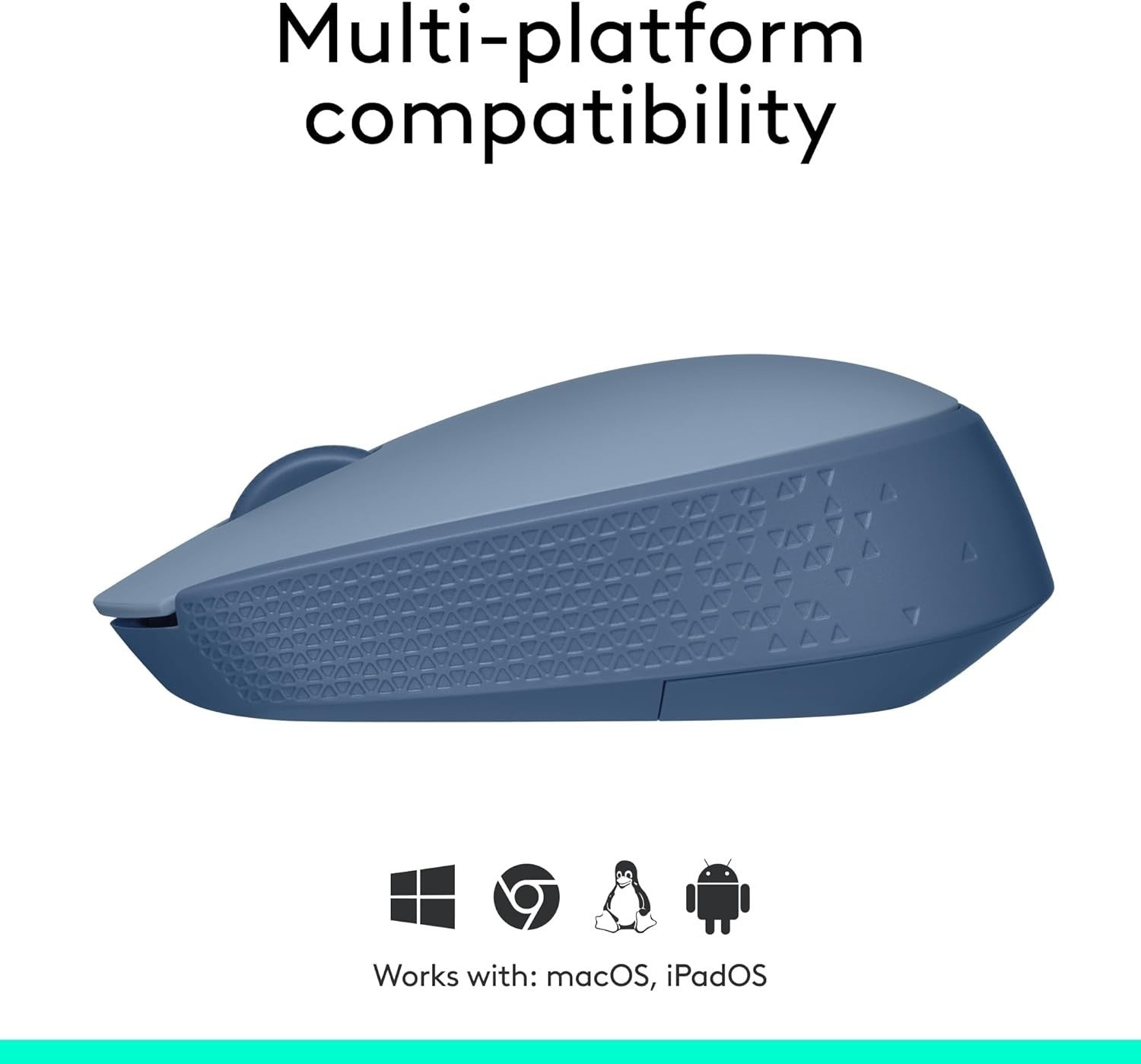 Wireless Optical Mouse 2.4GHz USB Compact Laptop PC 12M Battery