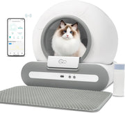 Self Cleaning Cat Litter Box APP Control Leak Proof Automatic Tray